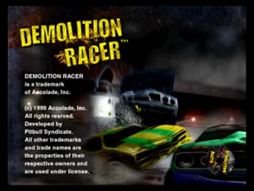 Demolition Racer (EU) screen shot title